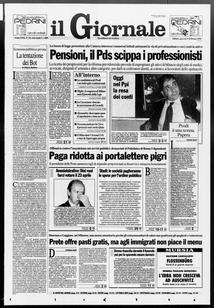 Il giornale : quotidiano del mattino